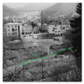 Die Umbauarbeiten der Straße Am Wall