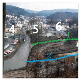 Die Umbauarbeiten der Straße Am Wall