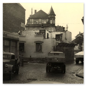 Abriss Wilmink, August 1953