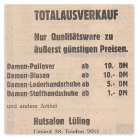 Umlauf 38 - heute „Am Wall“