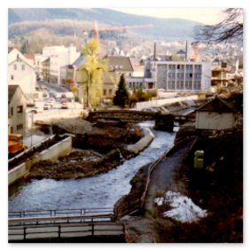 Die Umbauarbeiten der Straße Am Wall