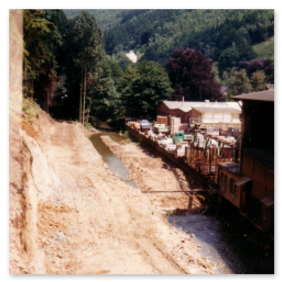 Die Umbauarbeiten der Straße Am Wall