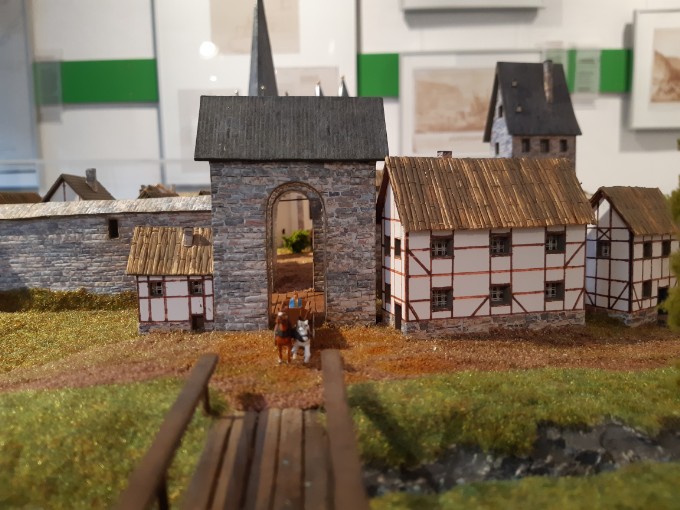Modell Stadtmauer Modell Stadtmauer