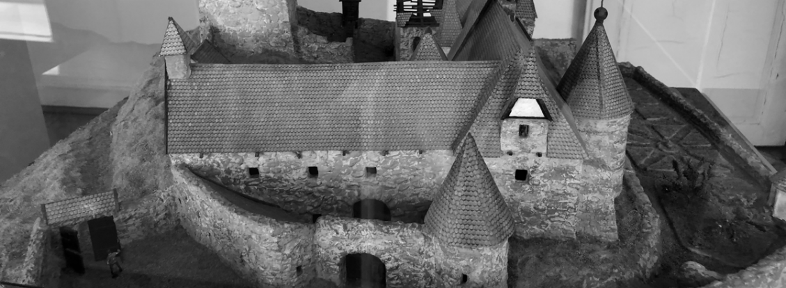 Modell Burgruine Schwarzenberg Modell Burgruine Schwarzenberg