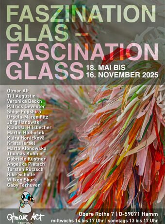 Plakat Glasausstellung Plakat Glasausstellung