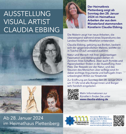 Ausstellung Visual Artist Claudia Ebbing