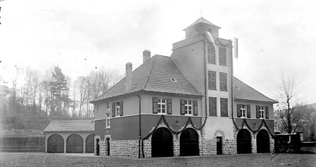 Feuerwehrgerätehaus im Wieden 1928