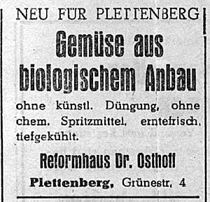 Anzeige von 1964